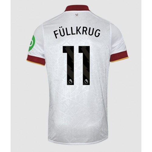 Fotbalové Dres West Ham United Niclas Fullkrug #11 Alternativní 2024-25 Krátký Rukáv